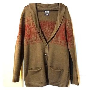 Cozy North Face Cardigan